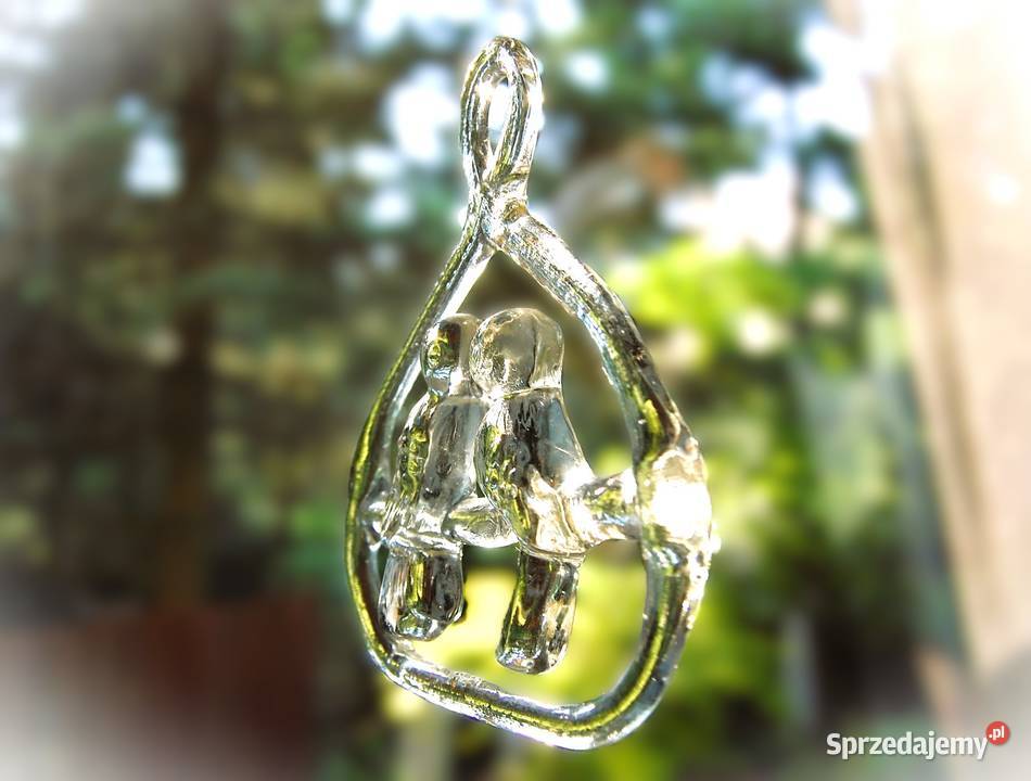 Bertil Vallien Kosta Boda ptaki szklana Lublin