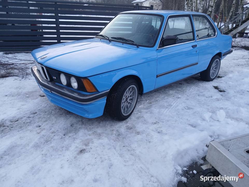 Bmw e21 rekin bbs projekt do ukończenia Rok produkcji 1983