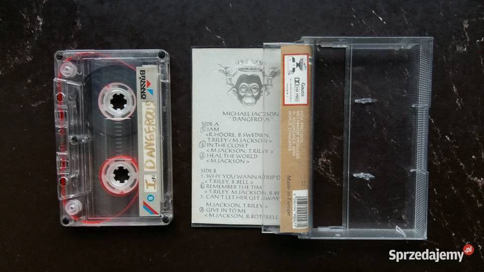 kaseta magnetofonowa Michael Jackson Dangerous Siemiatycze