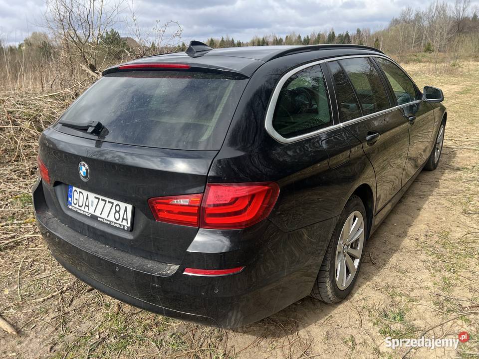 BMW 520d bixenon skóry navi 1 właściciel w poduszka powietrzna Seria 5 pomorskie Kolbudy