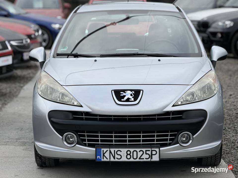Peugeot 207 zarej w serwisowany w ASO małopolskie Nowy Sącz