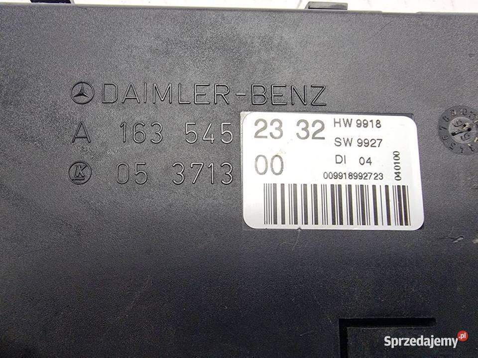 MODUŁ MERCEDES ML W163 A1635452332 Lipno
