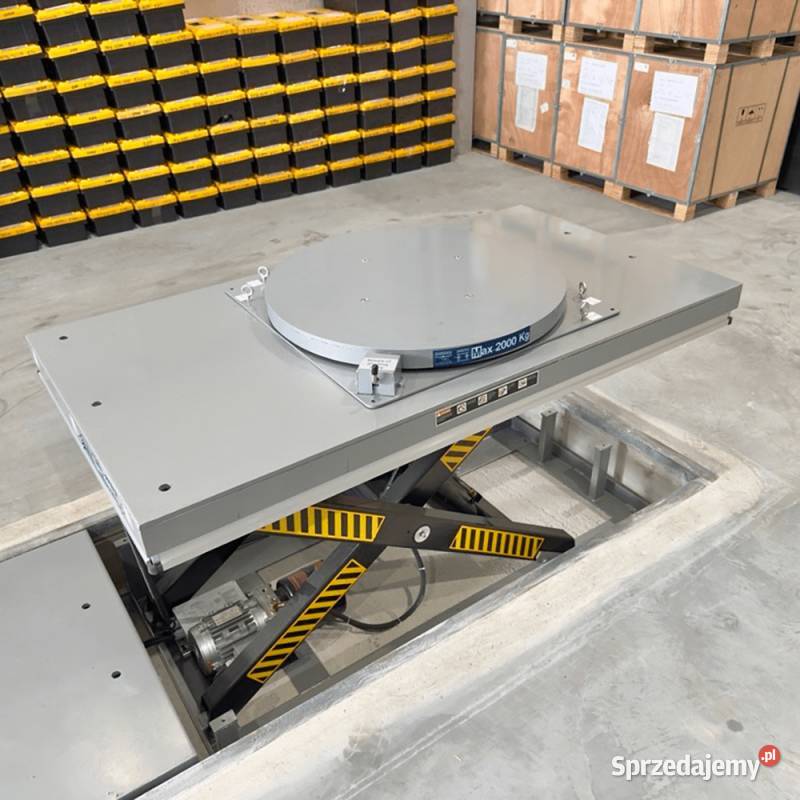 Obrotnica TT800 Średnica 800mm Udźwig 2000 Smolice