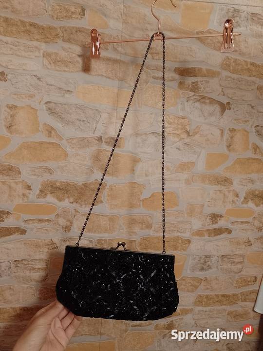 Handmade Bogato zdobiona torebka wieczorowa z Kraków