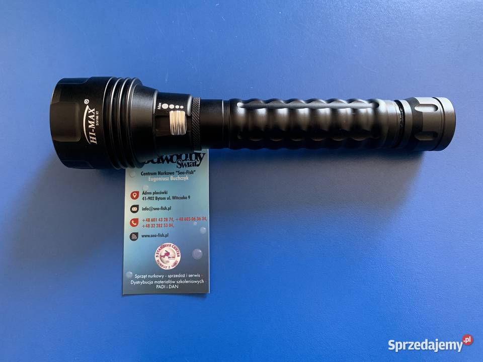 Latarka nurkowa H7 z akumulatorem i ładowarką Bytom