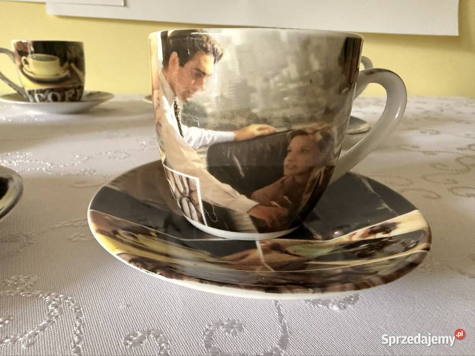 Zestaw Filiżanek do Espresso 6 Florina Ceramic Filiżanki i spodki śląskie Czerwionka-Leszczyny