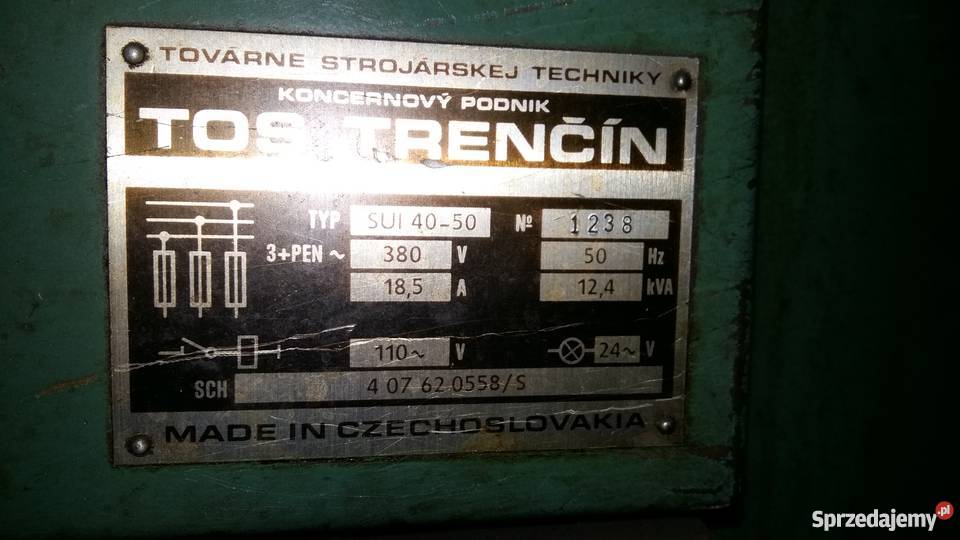 Tokarka TOS TRENCIN SUI 40