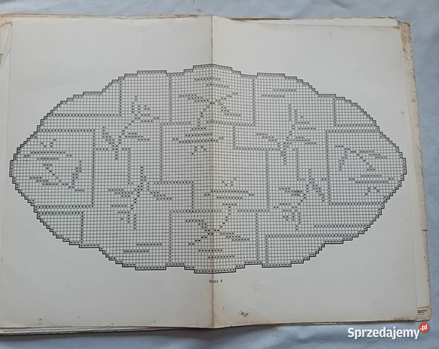 Wera Tuszyńska Roboty siatkowe WPLiS 1959 r Koźminek