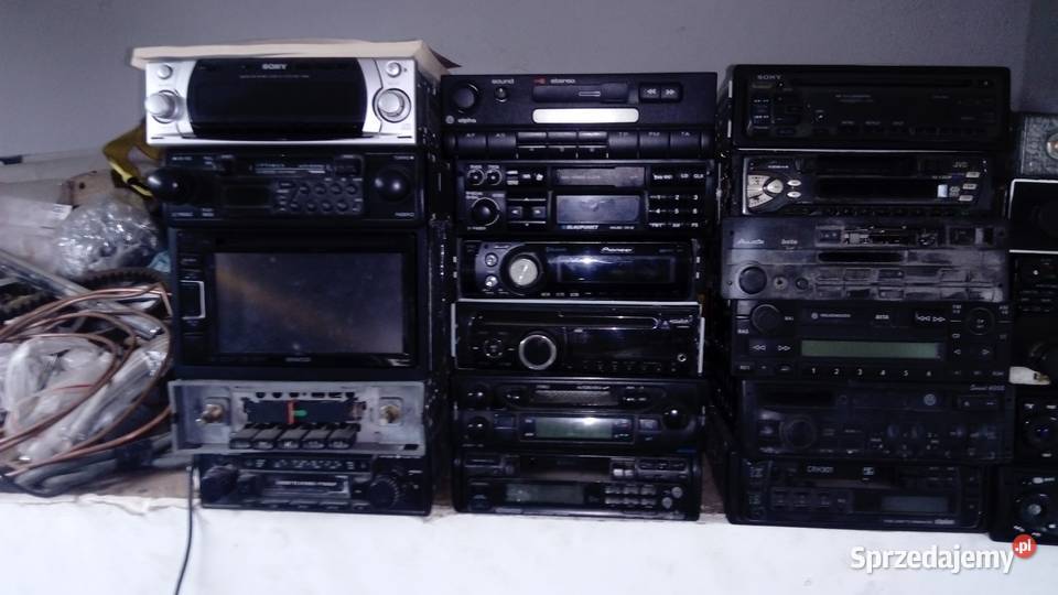 Radia BLAUPUNKTKENWOOD SONY GRUNDIG PIONNER JVC sprzedam