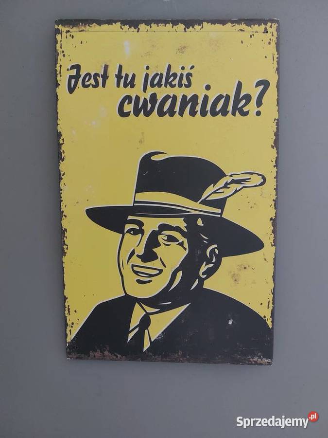 metalowy plakat Poster Plate blaszany 45x28