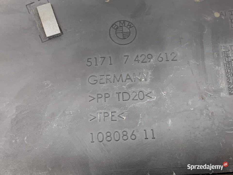 PODSZYBIE BMW F39 7429612 Crossover OSŁONA podkarpackie