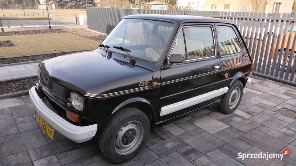 Fiat 126 Black włoski nie 126p zarejestrowany 652cm3 Kostrzyn