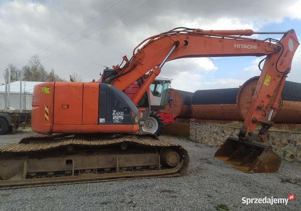 Koparka gąsienicowa Hitachi ZX225US zamiana nie Koparki Lublin