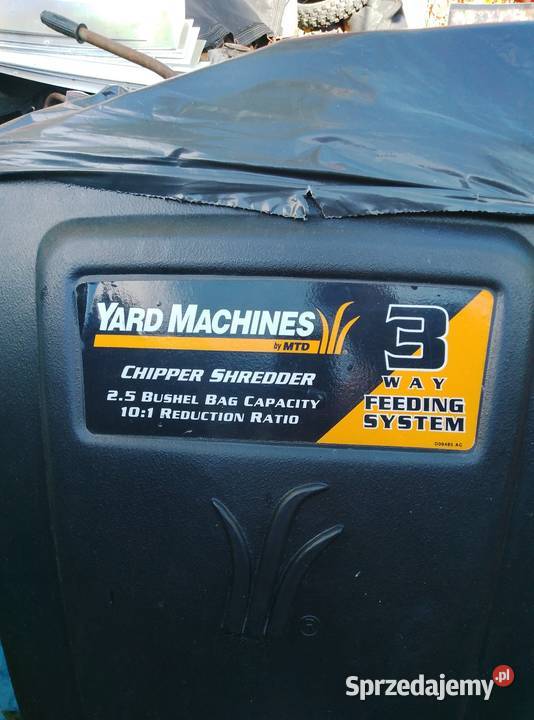 Mocny Rębak Spalinowy Yard Machines MTD 10 HP Czchów