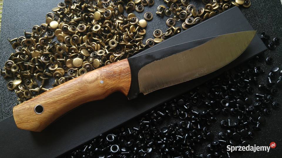 Nóż Ręcznie Robiony Custom Bishcraft Dąb Akcesoria, narzędzia i noże