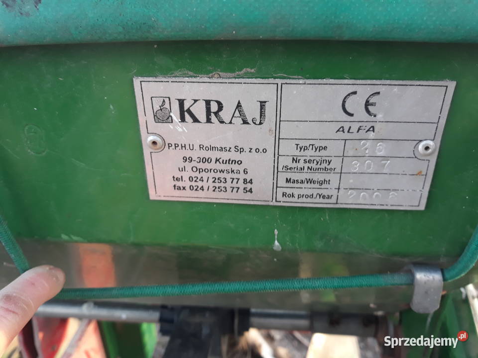 Siewnik poplonów Unia Grudziądz Kraj Agregat świętokrzyskie