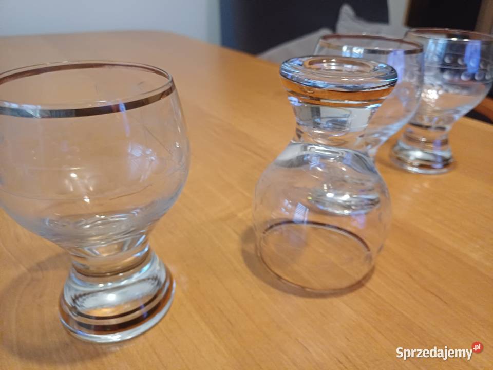 4 szklanki do wina Bohemia Cristal Lubań sprzedam