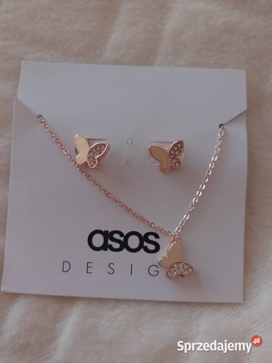 ASOS Zestaw biżuterii z Londynu naszjnijy Kraków sprzedam