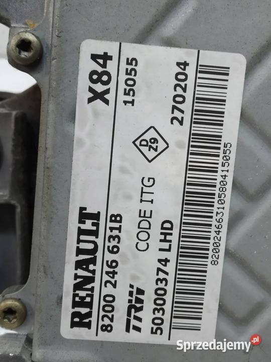 KOLUMNA WSPOMAGANIE ELEKTRYCZNE 8200246631B
