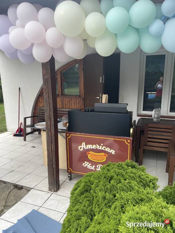 Wózek gastronomiczny do hotdogów Swarzędz