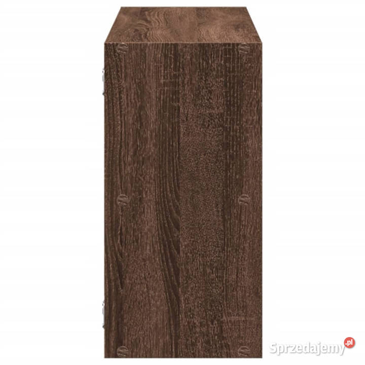 Półka ścienna brązowy dąb 100x25x50 WM853278 Warszawa