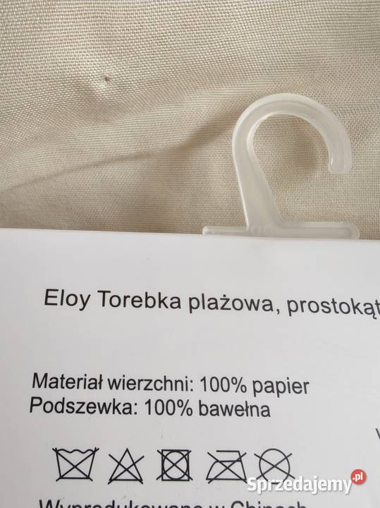 Nowa plażowa torba Eloy duża pleciona torba Dla kobiet Stalowa Wola