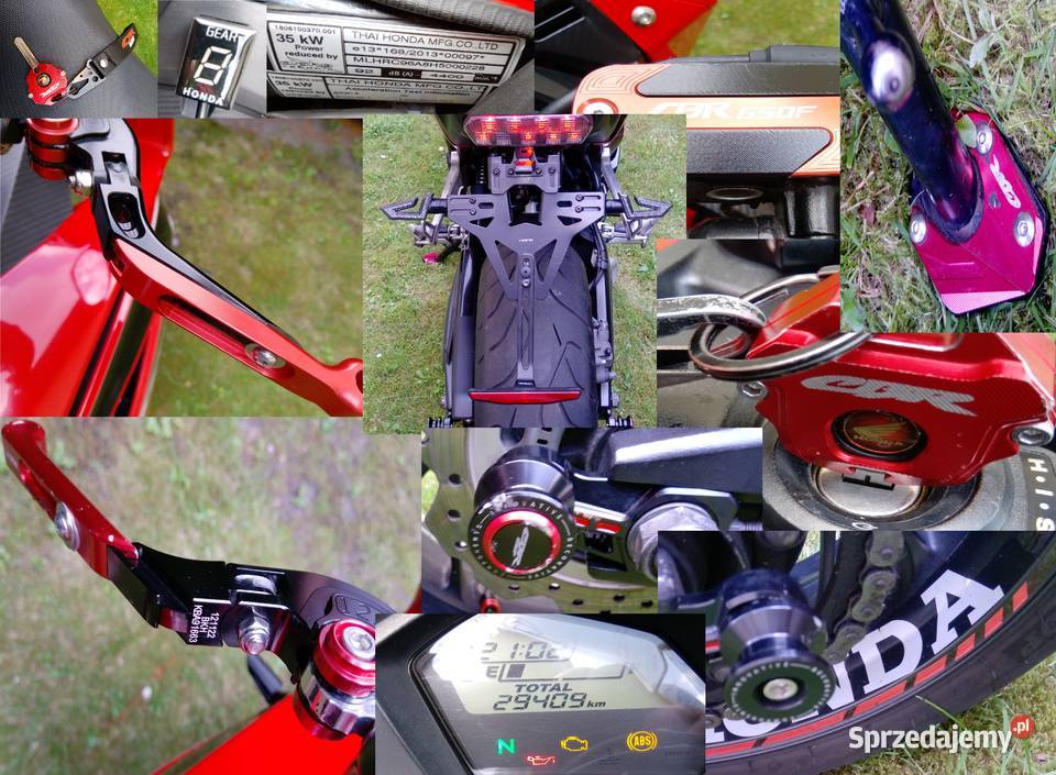 HONDA CBR 650 F Kategoria A2 ABS LED otwarta Katowice