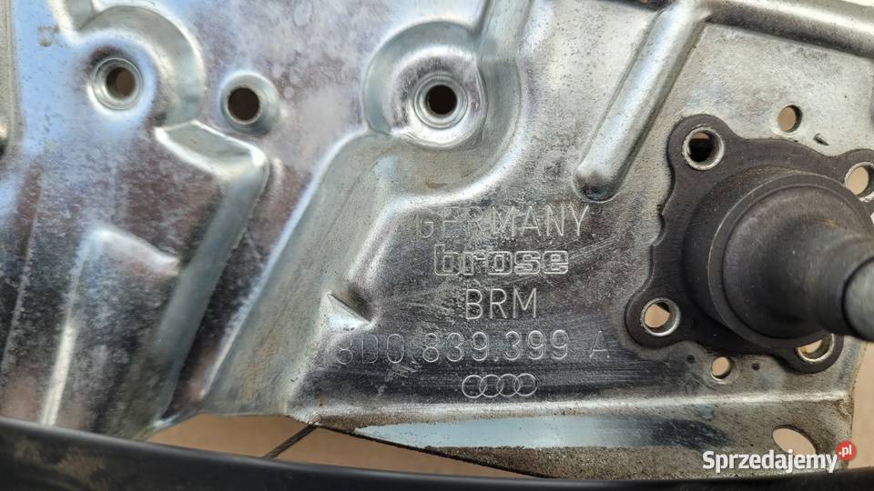 Mechanizm opuszczania Szyby LT AUDI A4 B5kpl 8D0 lubelskie Świdnik