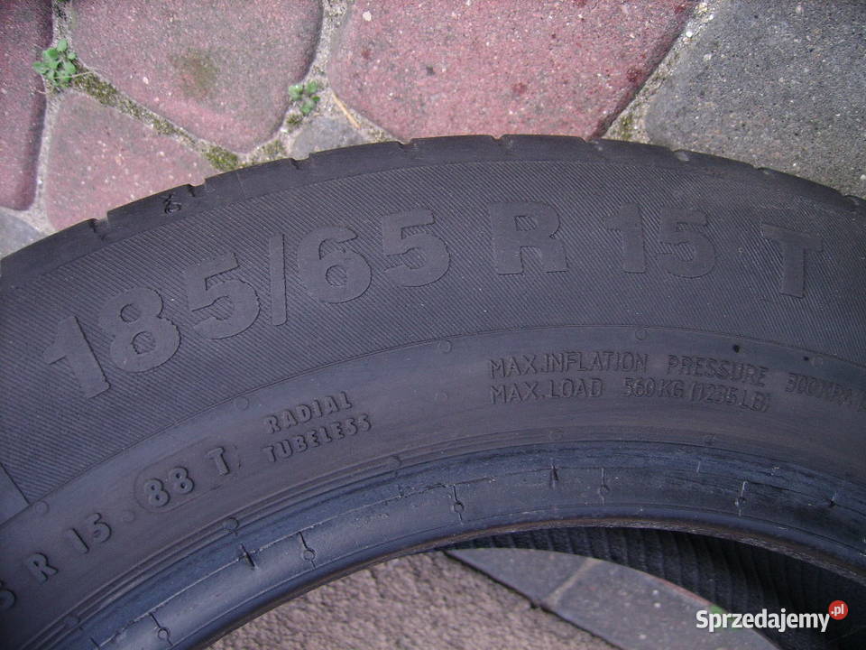 2 opony Continental ContiEcoContact 5 18565 R15 Radom