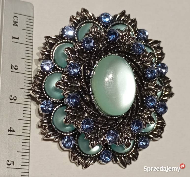 Efektowna Broszka w stylu Vintage