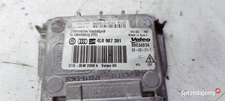 PRZETWORNICA MODUŁ XENON AUDI Q7 4L 4L0907391 Przystajń