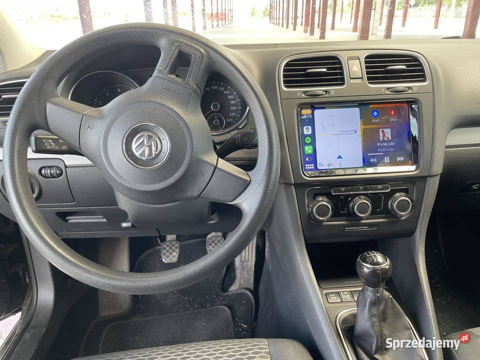 Volkswagen Golf VI 16 MPI fabryczny LPG elektryczne szyby Suchy Grunt