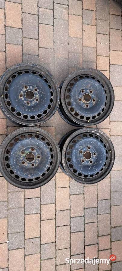 Felgi stalowe 15 5x112 VW Passat B5 Audi A4 Średnica 15" Luzino