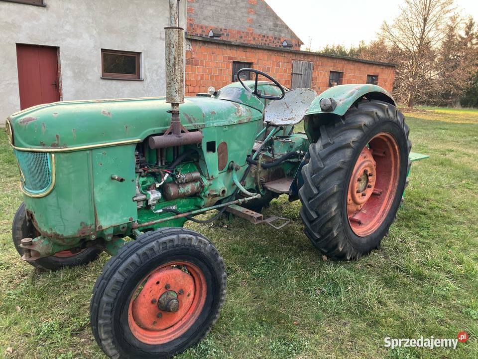 deutz d4005 d40 na chodzie 1959r oryginalny stan wielkopolskie Łuszczanów