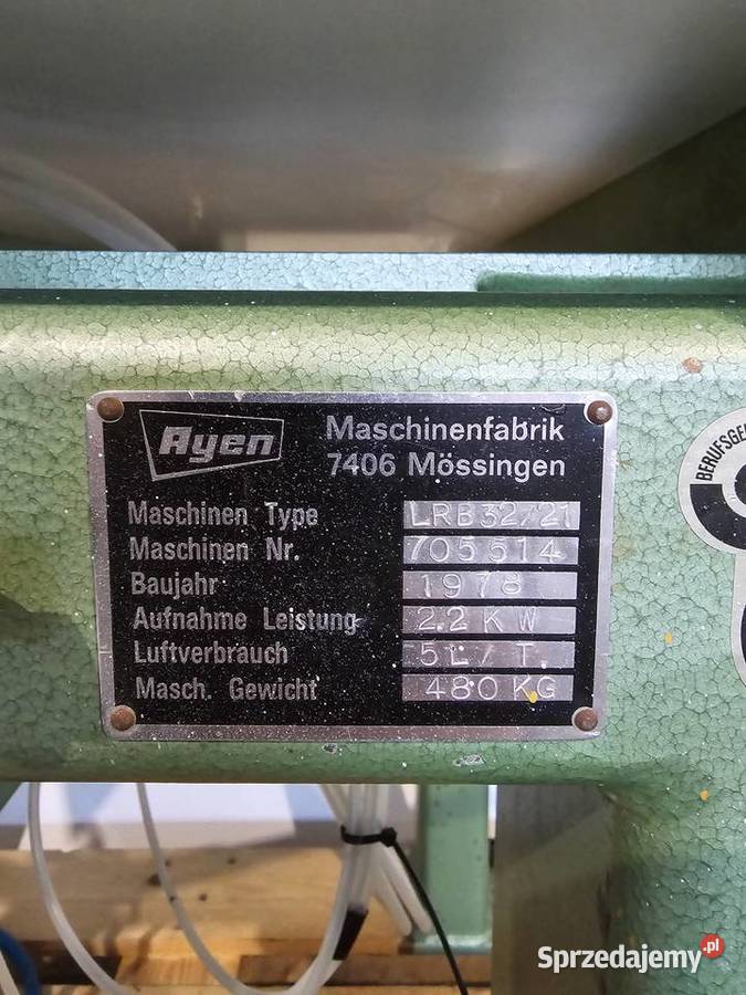 Wiertarka pionowa AYEN LRB 3221 sprzedam
