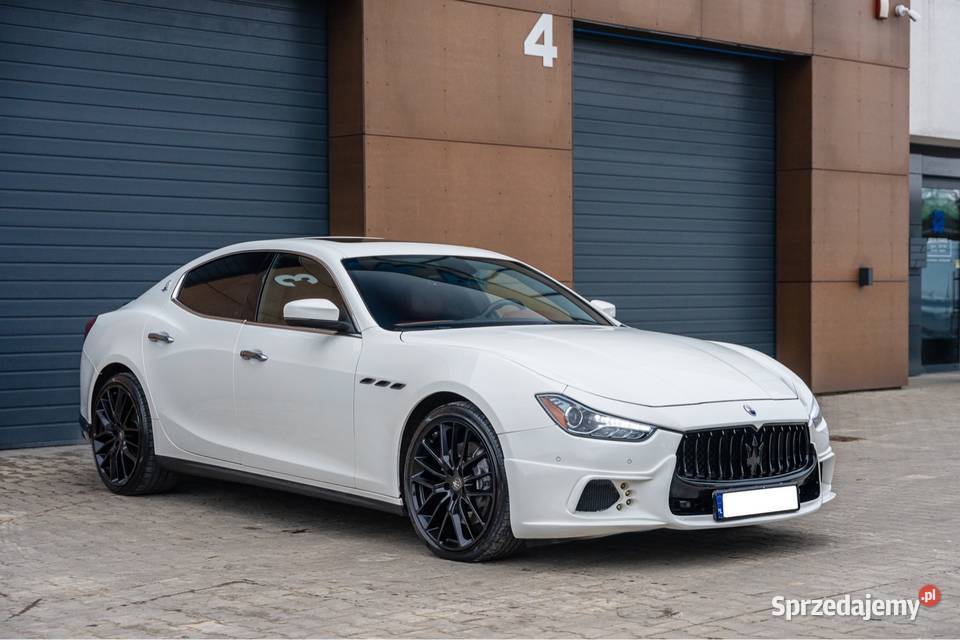 Maserati Ghibli SQ4 410 Lift 4x4 Zamiana Białystok sprzedam