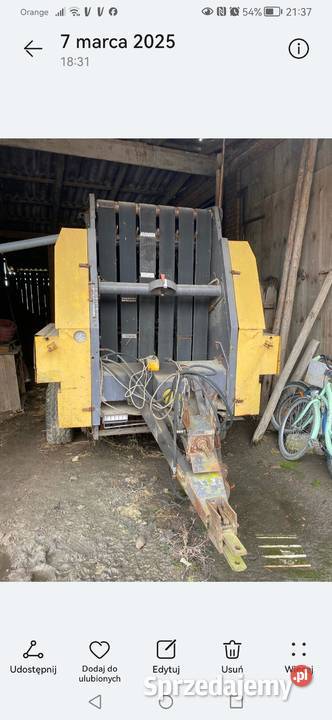Prasa rolującą Rivierre Casalis Rc125 wielkopolskie Roszki