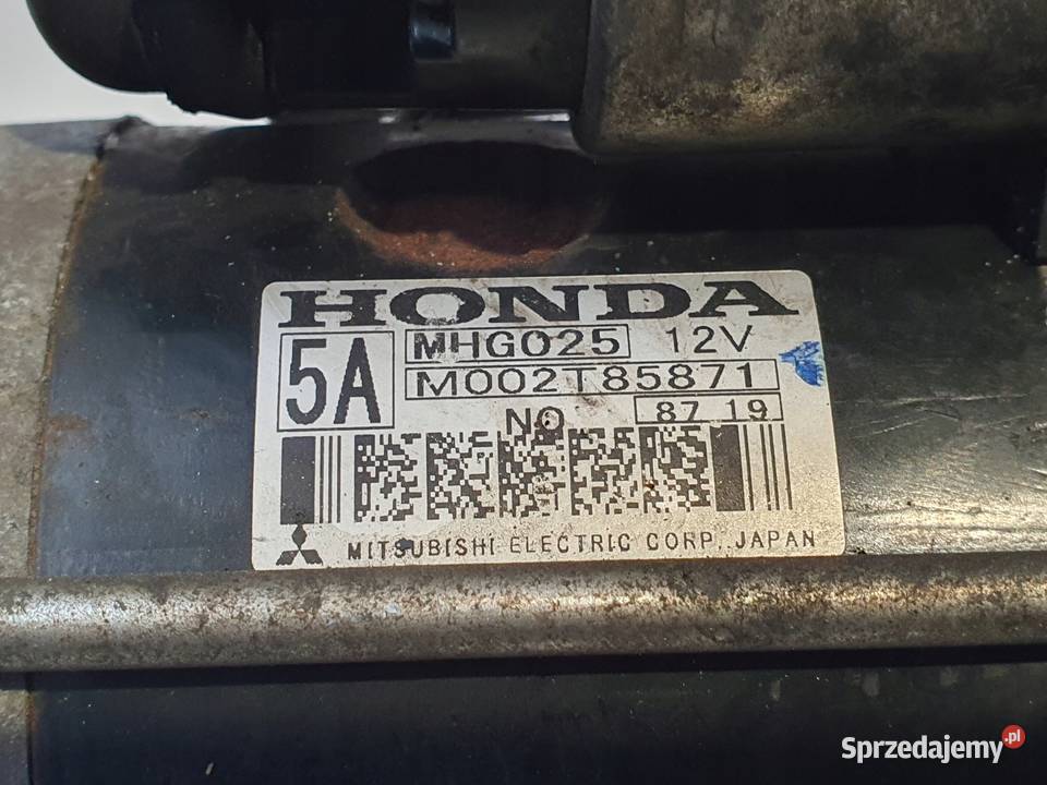 ROZRUSZNIK Honda Civic VIII 22 iCTDI M002T85871 Chełm sprzedam
