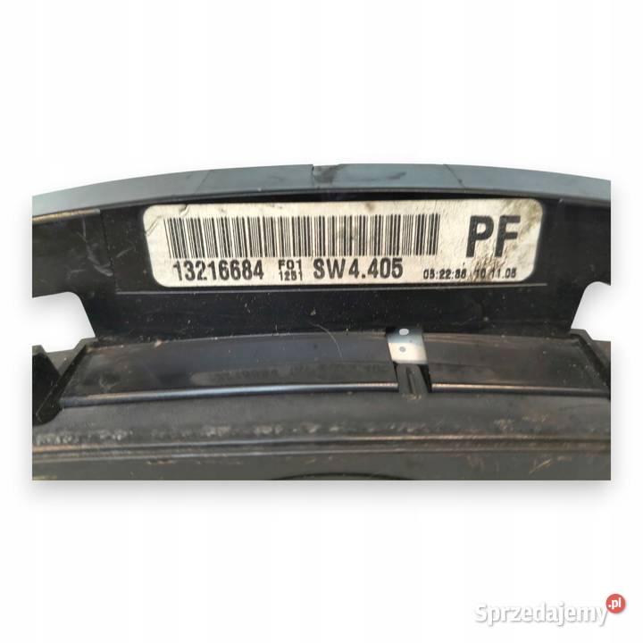 LICZNIK ZEGARY 13216684 PF Opel Astra H Zafira B Chełm sprzedam