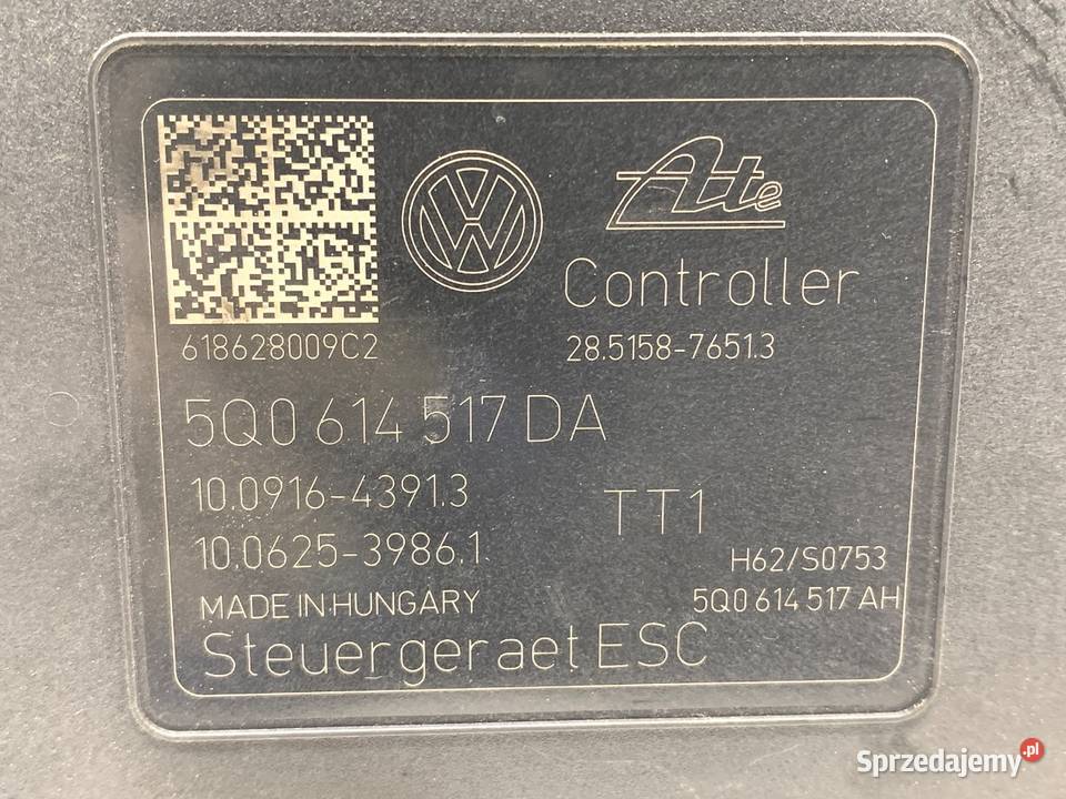 POMPA ABS VW PASSAT B8 5Q0614517DA 20 190