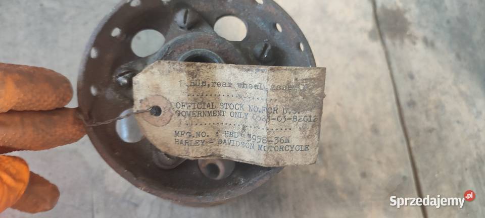 Harley WLA Piasta tył Pozostałe Kołbiel