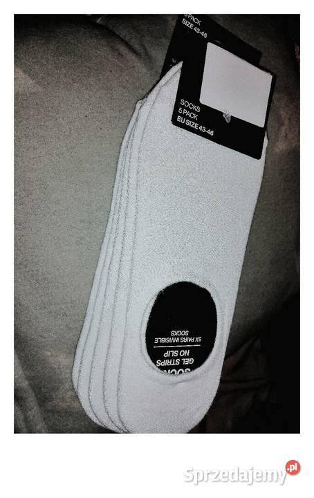 5PACK zestaw skarpet skarpetek Stopki NOWE z Leszno
