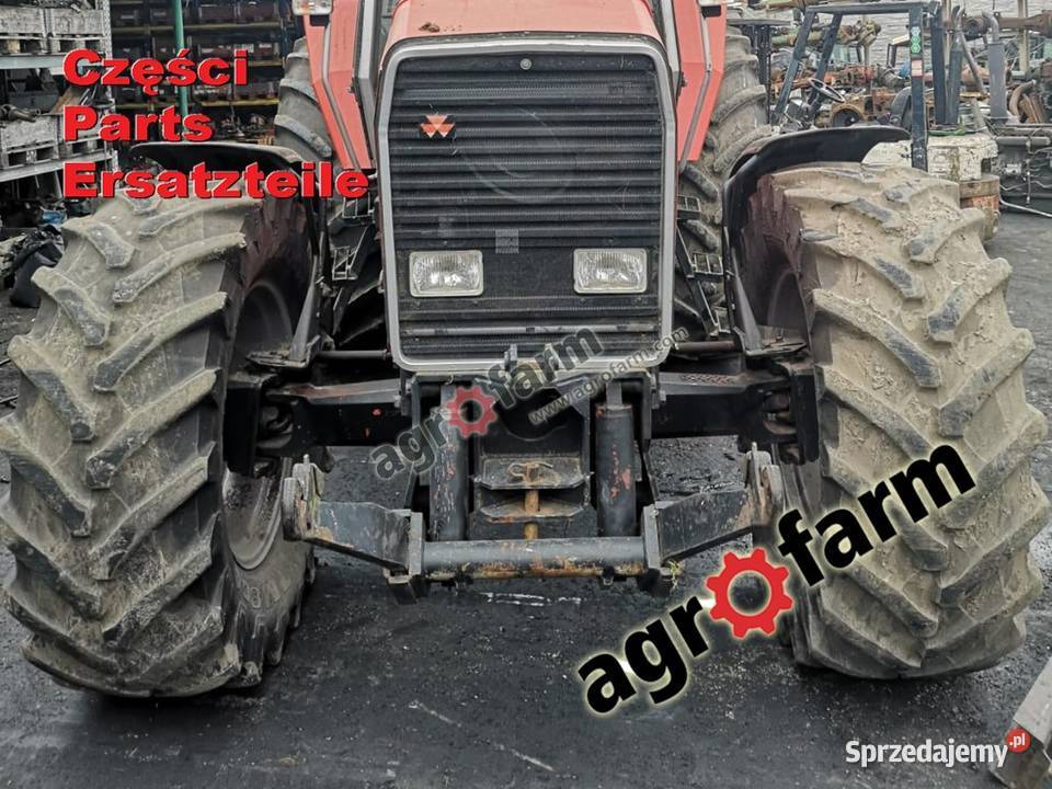 Massey Ferguson 3690 części skrzynia biegów oś Byków