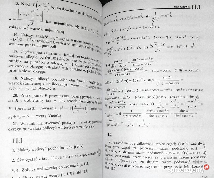 Matematyka maturzystów zadania W Leksiński Pozostałe Chełm