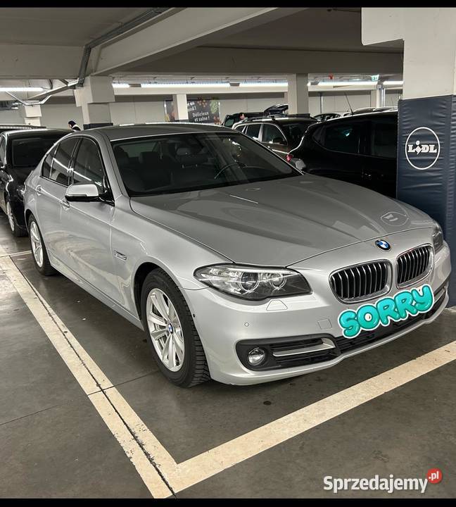 BMW 520d xdrive USZKODZONE isofix mazowieckie Sarnaki