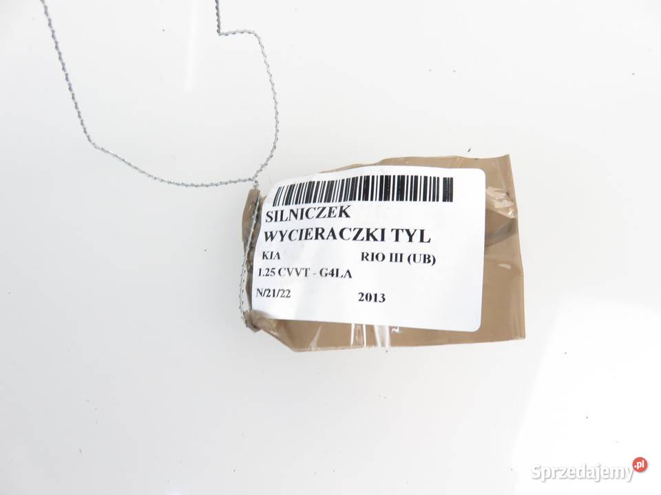 SILNICZEK WYCIERACZKI TYŁ KIA RIO III 987001W000 osobowe