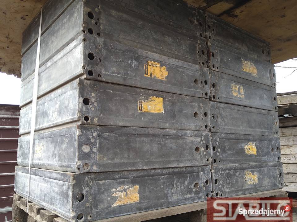 Deskowanie słupowe Manto Huennebeck mazowieckie Wyględy