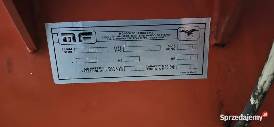 Montażownica Aquila A99 Olsztyn