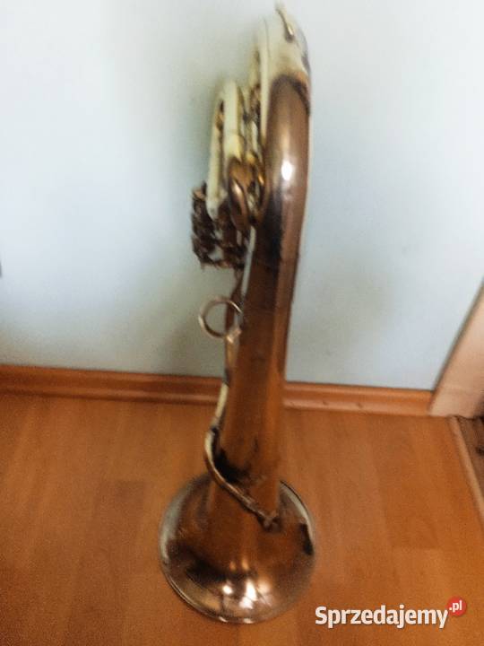 Stara mosiężna trąbka blaszane sprzedam