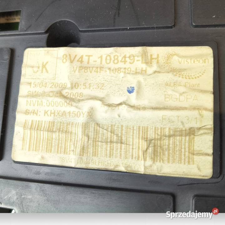 LICZNIK ZEGARY 8V4T10849LH Ford Focus MK2 C LIFT lubelskie Chełm